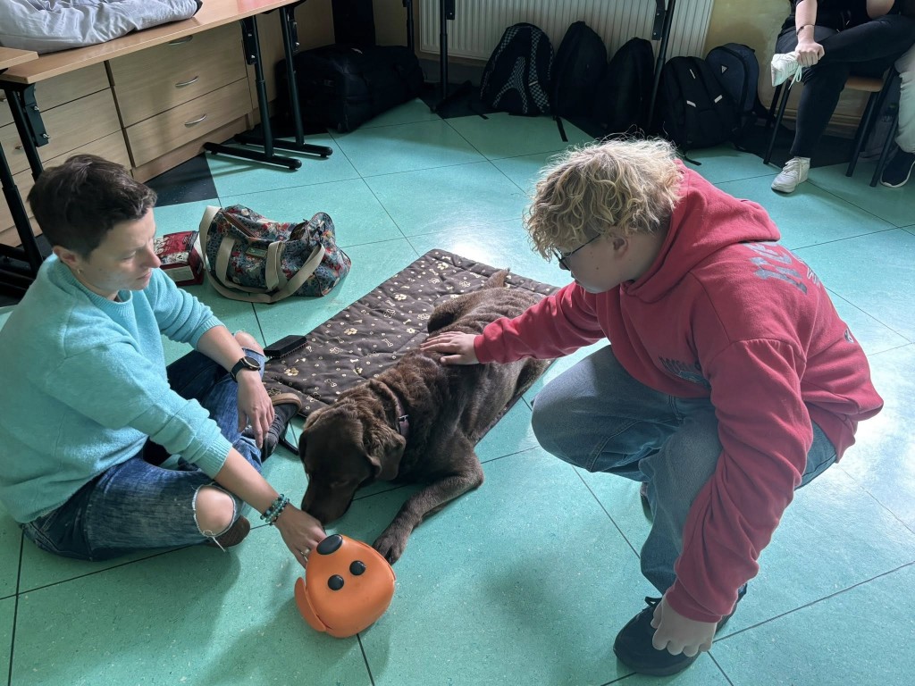 Spotkanie z psim terapeutą