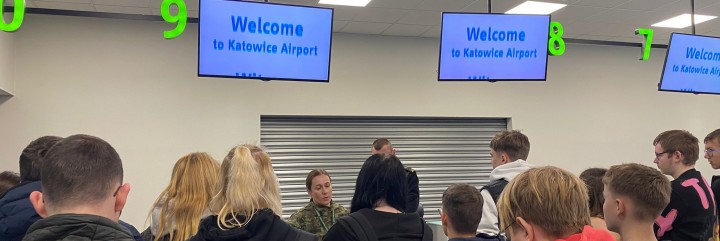 Katowice Airport w Pyrzowicach.